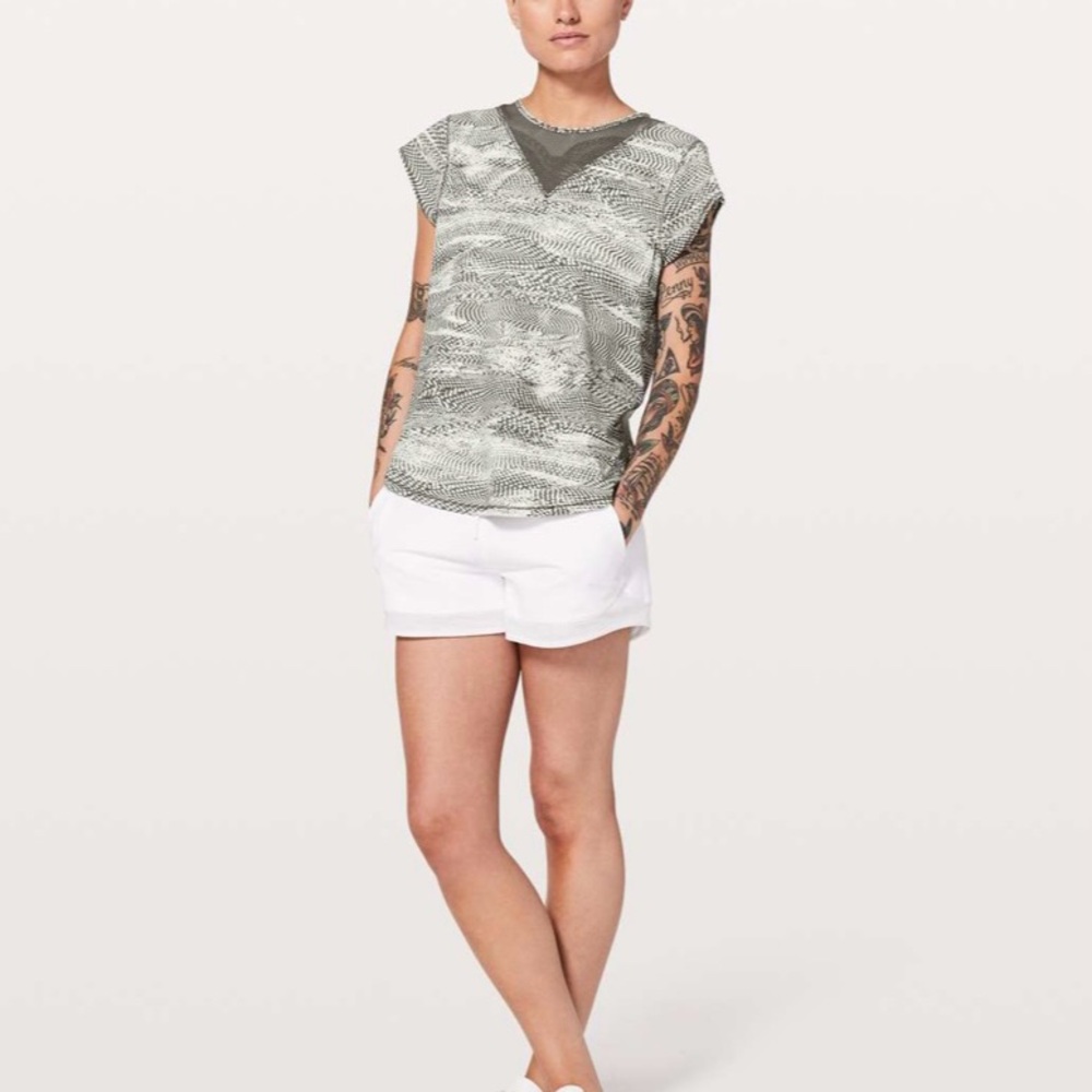 Lululemon For the Run Mesh Tee